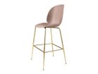 【グビ/GUBI / GOODS】のBeetle Bar Chair Un-upholstered / ビートル バーチェア シェルスウィートピンク、脚部ブラスセミマット|ID:prp329100001980057