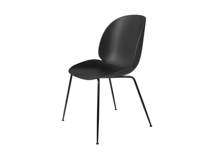 【グビ/GUBI / GOODS】のBeetle Dining Chair Un-upholstered - Conic base / ビートル ダイニングチェア コニックベース 座面高45cm(ブラックマットベース) インテリア・キッズ・メンズ・レディースファッション・服の通販 founy(ファニー) https://founy.com/ テクスチャー Texture, Textured Fabric フォーマル Formal, Dressy ホーム・キャンプ・アウトドア・お取り寄せ Home Living / Home & Lifestyle / Camping Gear / Outdoor Camping 家具・インテリア Home Furniture & Interior. Stylish & Functional Living Spaces チェア・椅子 Seating & Chairs ダイニングチェア・木製チェア Dining Chairs |ID: prp329100001980058 ipo3291000000030255417