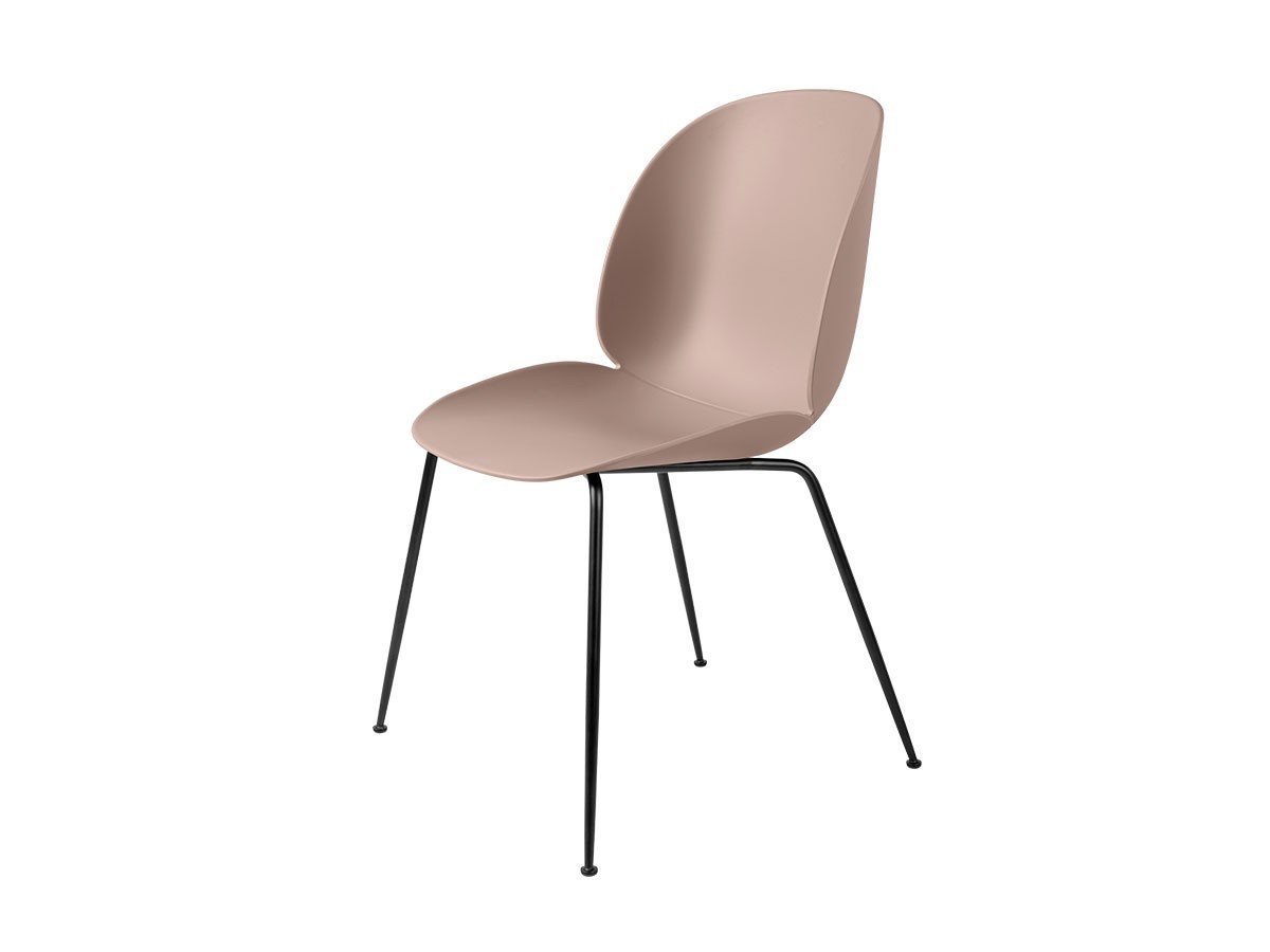 【グビ/GUBI / GOODS】のBeetle Dining Chair Un-upholstered - Conic base / ビートル ダイニングチェア コニックベース 座面高45cm(ブラックマットベース) 人気、トレンドファッション・服の通販 founy(ファニー) 　テクスチャー　Texture, Textured Fabric　フォーマル　Formal, Dressy　ホーム・キャンプ・アウトドア・お取り寄せ　Home Living / Home & Lifestyle / Camping Gear / Outdoor Camping　家具・インテリア　Home Furniture & Interior. Stylish & Functional Living Spaces　チェア・椅子　Seating & Chairs　ダイニングチェア・木製チェア　Dining Chairs　other-4|ID: prp329100001980058 ipo3291000000031511024