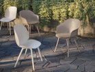 【グビ/GUBI / GOODS】のBeetle Dining Chair Un-Upholstered - Plastic base, Monochrome, Outdoor / ビートル アウトドアチェア(ニューベージュ) 参考イメージ|ID:prp329100001982514