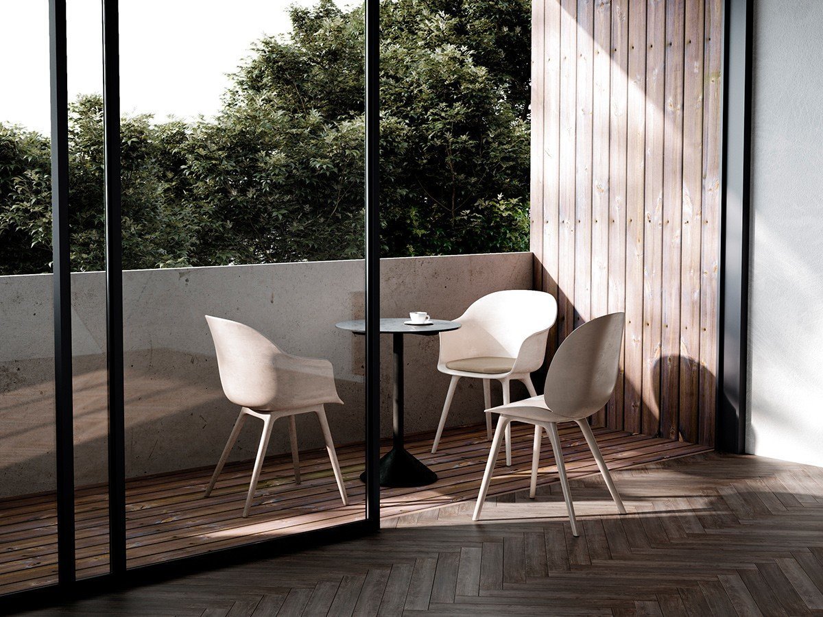 【グビ/GUBI / GOODS】のBeetle Dining Chair Un-Upholstered - Plastic base, Monochrome, Outdoor / ビートル アウトドアチェア(ニューベージュ) 人気、トレンドファッション・服の通販 founy(ファニー) 　アウトドア　Outdoor Clothing　バランス　Balance, Style Balance　other-3|ID: prp329100001982514 ipo3291000000031510974
