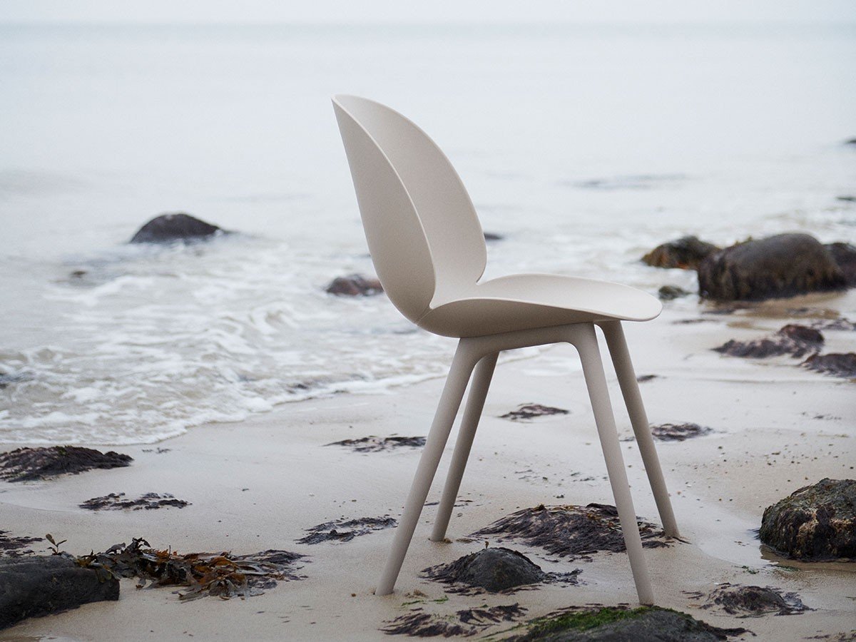 【グビ/GUBI / GOODS】のBeetle Dining Chair Un-Upholstered - Plastic base, Monochrome, Outdoor / ビートル アウトドアチェア(ニューベージュ) 人気、トレンドファッション・服の通販 founy(ファニー) 　アウトドア　Outdoor Clothing　バランス　Balance, Style Balance　other-4|ID: prp329100001982514 ipo3291000000031510975