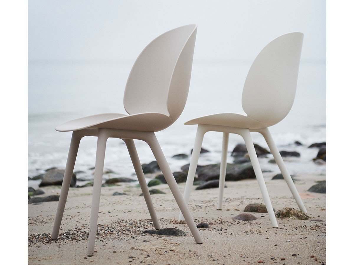 【グビ/GUBI / GOODS】のBeetle Dining Chair Un-Upholstered - Plastic base, Monochrome, Outdoor / ビートル アウトドアチェア(ニューベージュ) 人気、トレンドファッション・服の通販 founy(ファニー) 　アウトドア　Outdoor Clothing　バランス　Balance, Style Balance　other-5|ID: prp329100001982514 ipo3291000000031510977