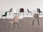 【グビ/GUBI / GOODS】のBeetle Dining Chair Stackable / ビートル スタッキングチェア(ブラックマットベース) 参考イメージ|ID: prp329100001982515 ipo3291000000033487012