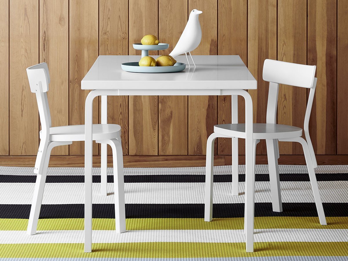 【アルテック/artek / GOODS】のTABLE 82A / 82A テーブル インテリア・キッズ・メンズ・レディースファッション・服の通販 founy(ファニー) 　送料無料　Free Shipping　テーブル　Table, Dining Table　デスク　Desk, Work Desk　ワーク　Workwear, Utility Style　ホーム・キャンプ・アウトドア・お取り寄せ　Home Living / Home & Lifestyle / Camping Gear / Outdoor Camping　家具・インテリア　Home Furniture & Interior. Stylish & Functional Living Spaces　テーブル　Dining, Coffee & Side Tables　ダイニングテーブル・食卓テーブル　Dining Tables　脚部:ホワイトラッカー / 天板:ホワイトラミネート|ID: prp329100002018400 ipo3291000000030172920