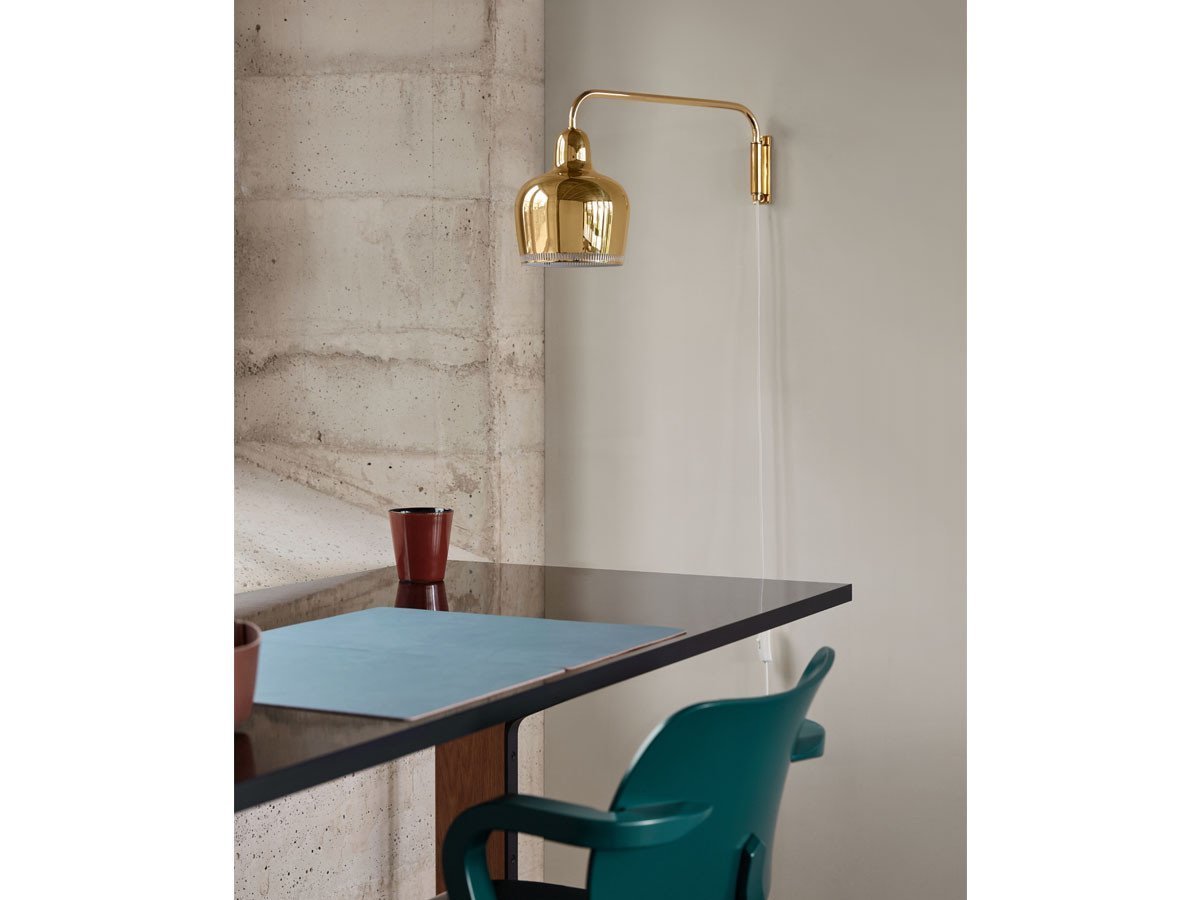 【アルテック/artek / GOODS】のA330S WALL LAMP "GOLDEN BELL" / A330S ウォールランプ "ゴールデンベル" 人気、トレンドファッション・服の通販 founy(ファニー) 　送料無料　Free Shipping　ホーム・キャンプ・アウトドア・お取り寄せ　Home Living / Home & Lifestyle / Camping Gear / Outdoor Camping　家具・インテリア　Home Furniture & Interior. Stylish & Functional Living Spaces　ライト・照明　Lamps & Lighting Fixtures　other-3|ID: prp329100002043652 ipo3291000000031510243
