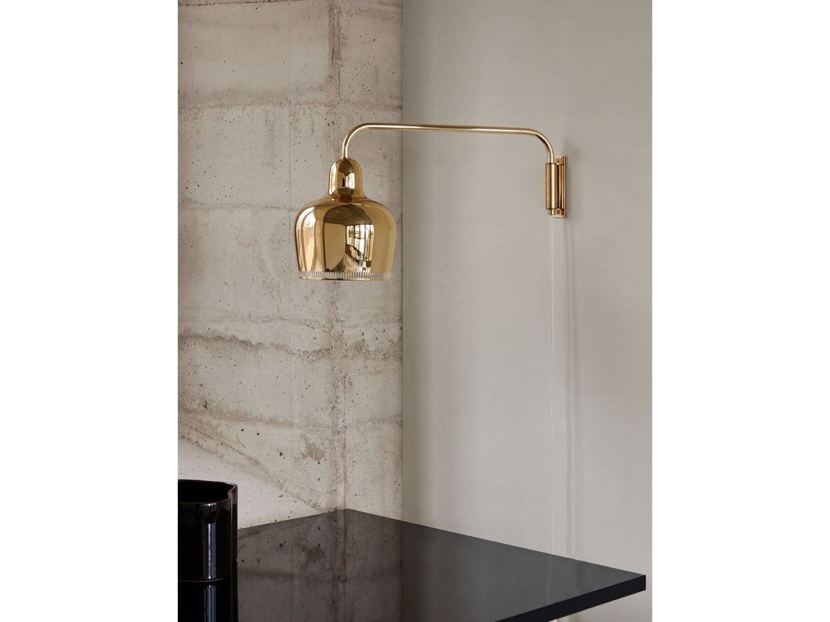 【アルテック/artek / GOODS】のA330S WALL LAMP "GOLDEN BELL" / A330S ウォールランプ "ゴールデンベル" 人気、トレンドファッション・服の通販 founy(ファニー) 　送料無料　Free Shipping　ホーム・キャンプ・アウトドア・お取り寄せ　Home Living / Home & Lifestyle / Camping Gear / Outdoor Camping　家具・インテリア　Home Furniture & Interior. Stylish & Functional Living Spaces　ライト・照明　Lamps & Lighting Fixtures　other-4|ID: prp329100002043652 ipo3291000000031510245
