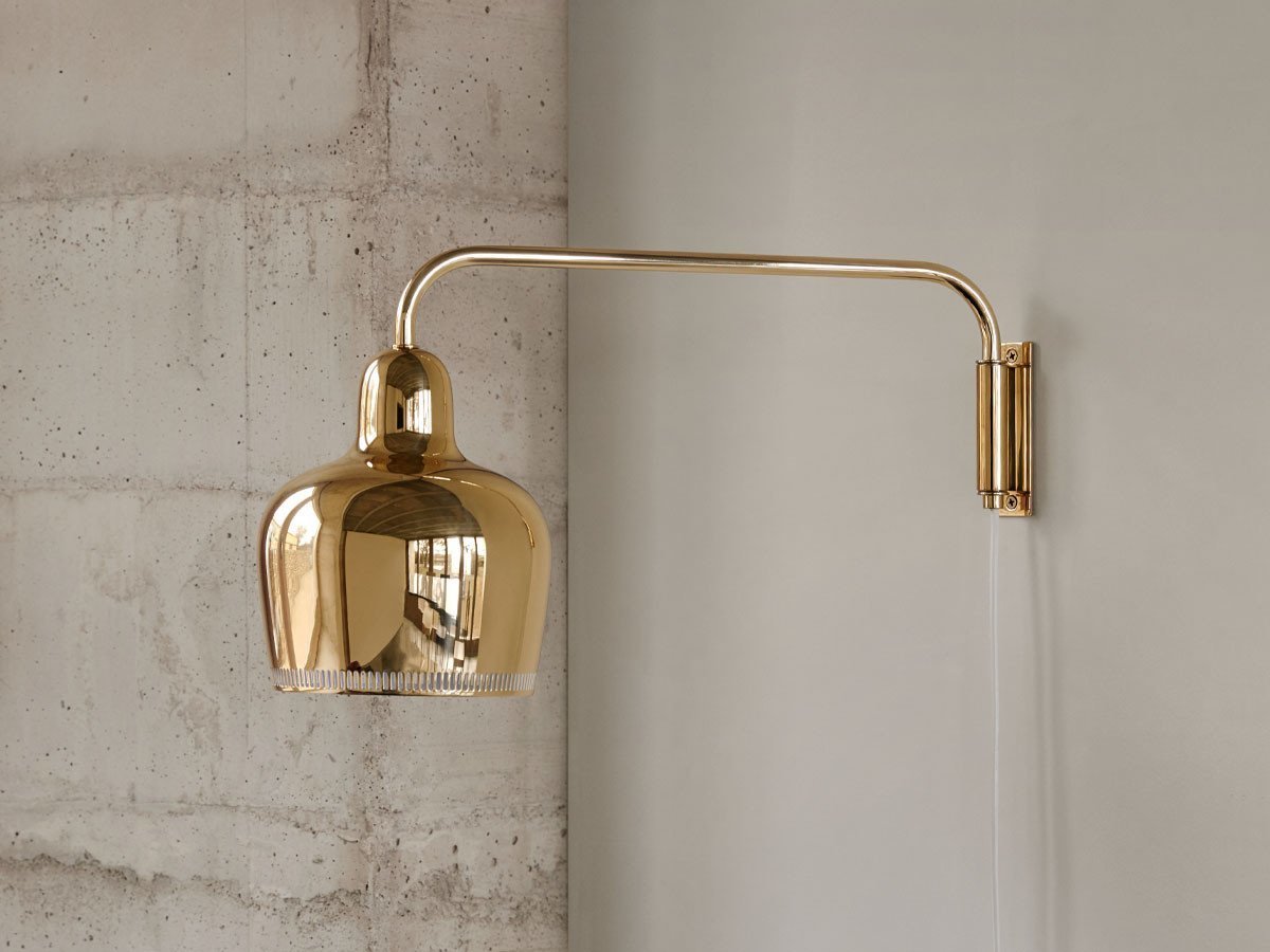 【アルテック/artek / GOODS】のA330S WALL LAMP "GOLDEN BELL" / A330S ウォールランプ "ゴールデンベル" 人気、トレンドファッション・服の通販 founy(ファニー) 　送料無料　Free Shipping　ホーム・キャンプ・アウトドア・お取り寄せ　Home Living / Home & Lifestyle / Camping Gear / Outdoor Camping　家具・インテリア　Home Furniture & Interior. Stylish & Functional Living Spaces　ライト・照明　Lamps & Lighting Fixtures　other-5|ID: prp329100002043652 ipo3291000000031510246