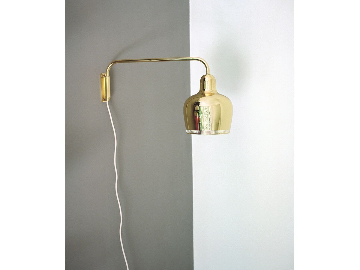 【アルテック/artek / GOODS】のA330S WALL LAMP "GOLDEN BELL" / A330S ウォールランプ "ゴールデンベル" 人気、トレンドファッション・服の通販 founy(ファニー) 　送料無料　Free Shipping　ホーム・キャンプ・アウトドア・お取り寄せ　Home Living / Home & Lifestyle / Camping Gear / Outdoor Camping　家具・インテリア　Home Furniture & Interior. Stylish & Functional Living Spaces　ライト・照明　Lamps & Lighting Fixtures　other-6|ID: prp329100002043652 ipo3291000000031510247