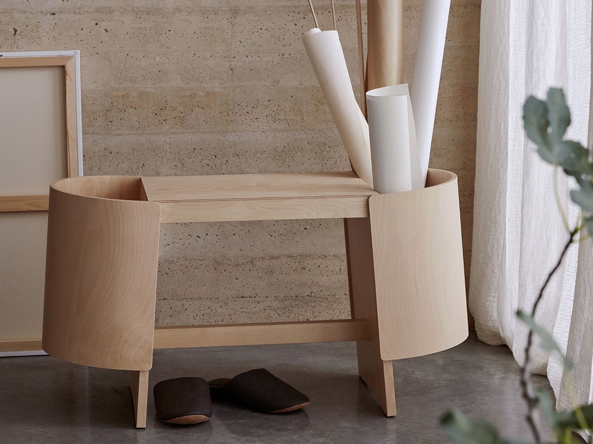 【アルテック/artek / GOODS】のKIULU BENCH / キウル ベンチ スモール 88cm 人気、トレンドファッション・服の通販 founy(ファニー) 　スリッパ　Slippers, Room Shoes　雑誌　Magazine, Fashion Magazine　タオル　Towel, Bath Towel　バケツ　Bucket, Bucket Style　フォルム　Silhouette, Form　送料無料　Free Shipping　ホーム・キャンプ・アウトドア・お取り寄せ　Home Living / Home & Lifestyle / Camping Gear / Outdoor Camping　家具・インテリア　Home Furniture & Interior. Stylish & Functional Living Spaces　チェア・椅子　Seating & Chairs　ダイニングベンチ・玄関ベンチ　Bench & Dining Benches　other-4|ID: prp329100002051129 ipo3291000000031510122