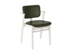【アルテック/artek / GOODS】のDOMUS CHAIR / ドムス チェア(背座革張り) バーチ材(ホワイトラッカー)|ID: prp329100002052115 ipo3291000000034566825