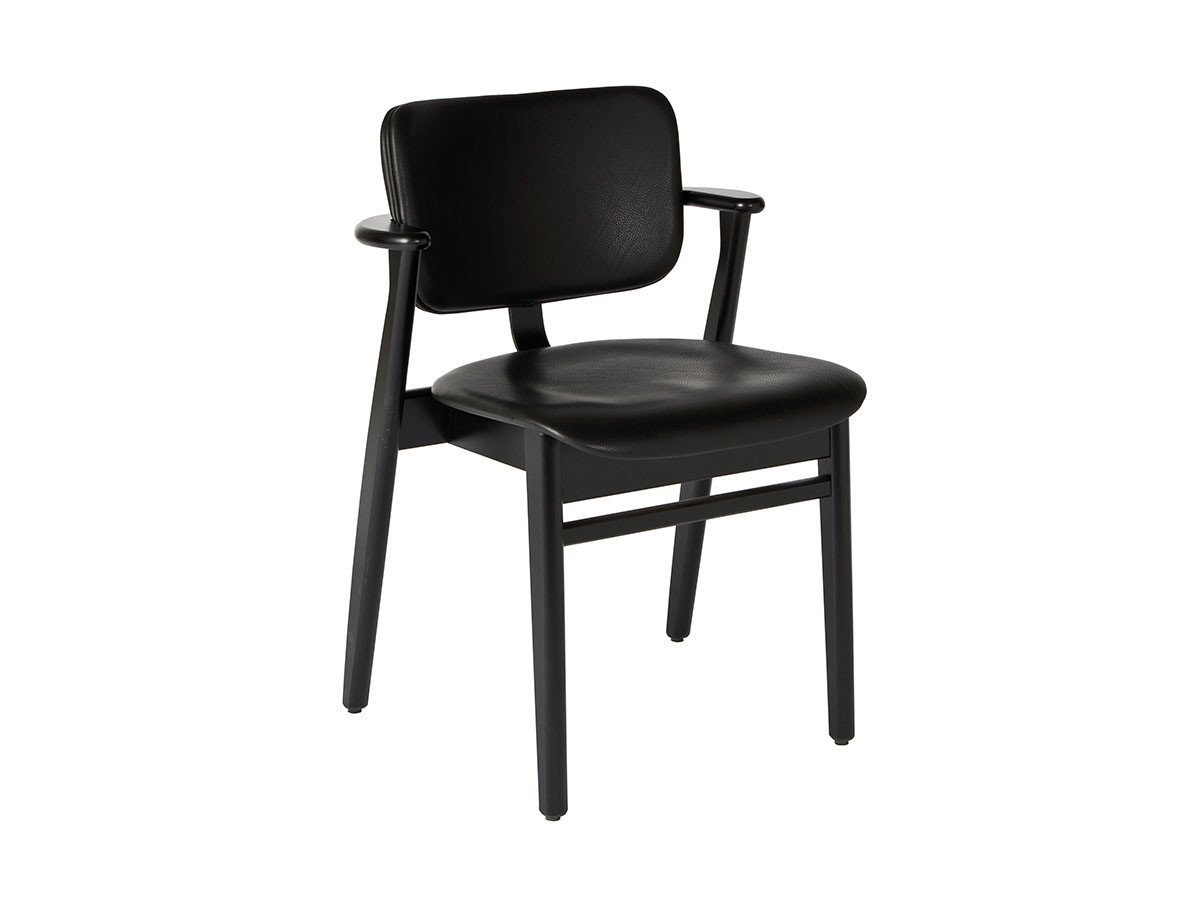 【アルテック/artek / GOODS】のDOMUS CHAIR / ドムス チェア(背座革張り) インテリア・キッズ・メンズ・レディースファッション・服の通販 founy(ファニー) 　送料無料　Free Shipping　おすすめ　Recommended / Our Picks　テーブル　Table, Dining Table　ホーム・キャンプ・アウトドア・お取り寄せ　Home Living / Home & Lifestyle / Camping Gear / Outdoor Camping　家具・インテリア　Home Furniture & Interior. Stylish & Functional Living Spaces　チェア・椅子　Seating & Chairs　ダイニングチェア・木製チェア　Dining Chairs　バーチ材(ブラックステイン)|ID: prp329100002052115 ipo3291000000035060488