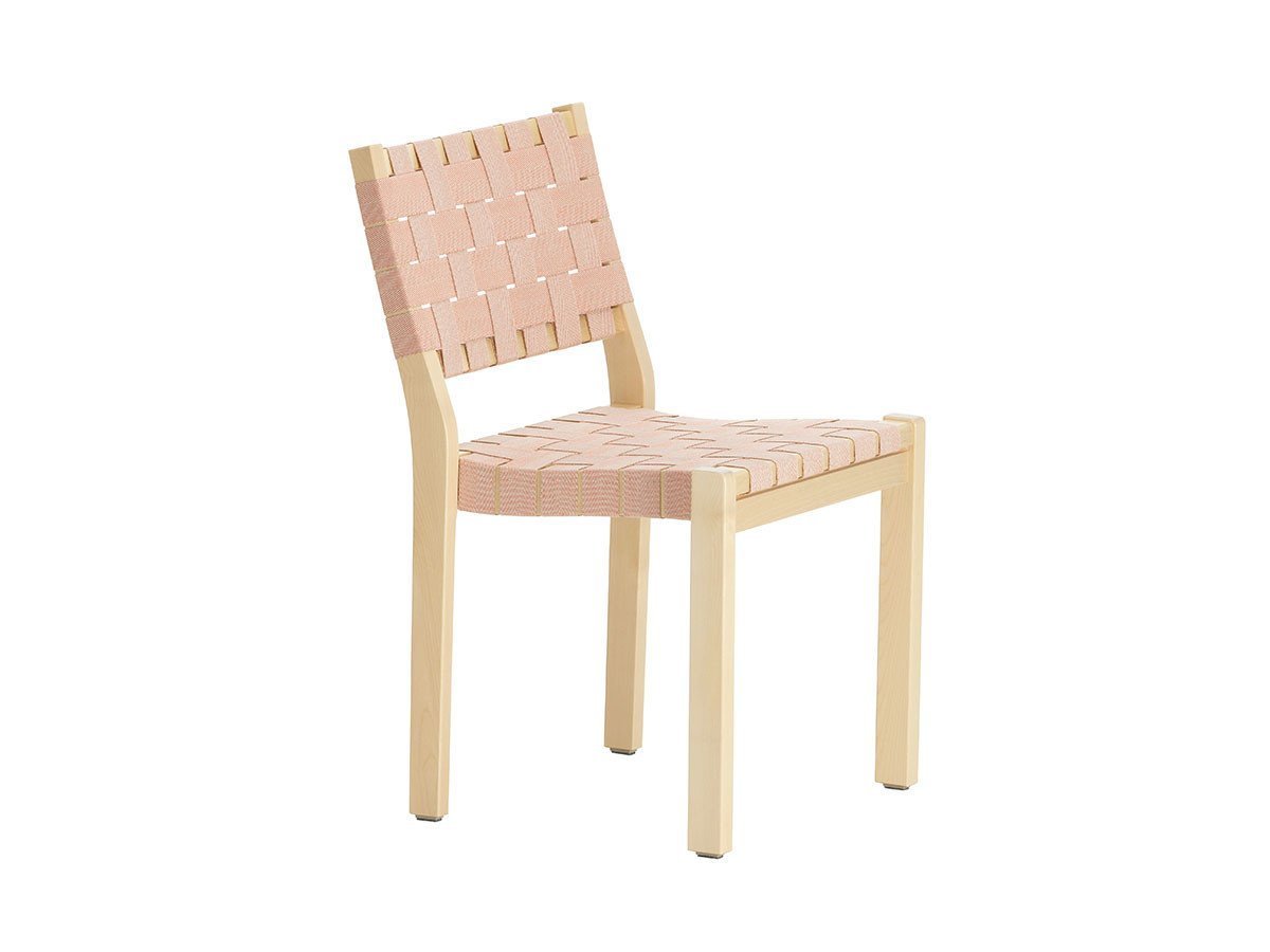 【アルテック/artek / GOODS】のCHAIR 611 / 611 チェア インテリア・キッズ・メンズ・レディースファッション・服の通販 founy(ファニー) 　送料無料　Free Shipping　フレーム　Flame　リネン　Linen　ホーム・キャンプ・アウトドア・お取り寄せ　Home,Garden,Outdoor,Camping Gear　家具・インテリア　Furniture　チェア・椅子　Chair　ダイニングチェア　Dining Chair　本体:ナチュラルラッカー|背座:ナチュラル / レッド|ID: prp329100002052119 ipo3291000000012629941