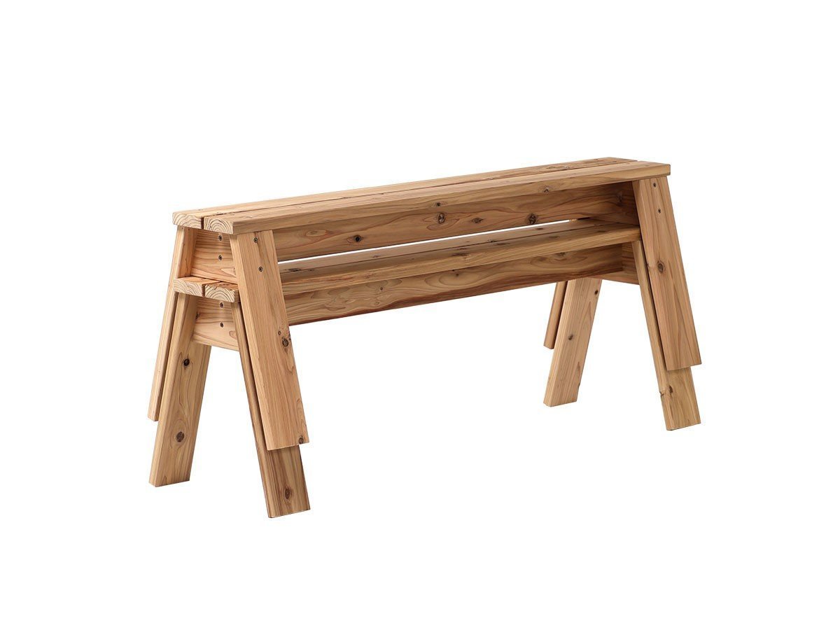 【石巻工房/Ishinomaki Laboratory / GOODS】のISHINOMAKI STACKING BENCH / 石巻 スタッキングベンチ 人気、トレンドファッション・服の通販 founy(ファニー) 　送料無料　Free Shipping　コンパクト　Compact, Small Size　ホーム・キャンプ・アウトドア・お取り寄せ　Home Living / Home & Lifestyle / Camping Gear / Outdoor Camping　家具・インテリア　Home Furniture & Interior. Stylish & Functional Living Spaces　チェア・椅子　Seating & Chairs　ダイニングベンチ・玄関ベンチ　Bench & Dining Benches　other-4|ID: prp329100002115457 ipo3291000000031457333