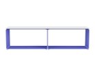 【モンタナ/Montana / GOODS】のPanton Wire Top Panel / パントン ワイヤー トップパネル ダブル(天板) 組合せ例:本商品 2点(ニューホワイト) + シェルフ ダブル 2点(モナーク)|ID: prp329100002122588 ipo3291000000013049585