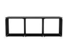 【モンタナ/Montana / GOODS】のPanton Wire Top Panel / パントン ワイヤー トップパネル ダブル(天板) 組合せ例:本商品(ブラック) + トップパネル シングル(ブラック) + シェルフ シングル 3点(|ID: prp329100002122588 ipo3291000000013049590