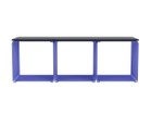 【モンタナ/Montana / GOODS】のPanton Wire Top Panel / パントン ワイヤー トップパネル ダブル(天板) 組合せ例:本商品(ブラック) + トップパネル シングル(ブラック) + シェルフ シングル 3点(|ID: prp329100002122588 ipo3291000000013049592