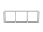 【モンタナ/Montana / GOODS】のPanton Wire Top Panel / パントン ワイヤー トップパネル ダブル(天板) 組合せ例:本商品(ニューホワイト) + トップパネル シングル(ニューホワイト) + シェルフ シン|ID: prp329100002122588 ipo3291000000013049594