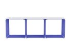 【モンタナ/Montana / GOODS】のPanton Wire Top Panel / パントン ワイヤー トップパネル ダブル(天板) 組合せ例:本商品(ニューホワイト) + トップパネル シングル(ニューホワイト) + シェルフ シン|ID: prp329100002122588 ipo3291000000013049595