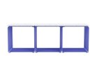 【モンタナ/Montana / GOODS】のPanton Wire Top Panel / パントン ワイヤー トップパネル ダブル(天板) 組合せ例:本商品(ホワイトマーブル) + トップパネル シングル(ホワイトマーブル) + シェルフ|ID: prp329100002122588 ipo3291000000013049604