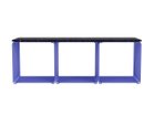 【モンタナ/Montana / GOODS】のPanton Wire Top Panel / パントン ワイヤー トップパネル ダブル(天板) 組合せ例:本商品(ブラックマーブル) + トップパネル シングル(ブラックマーブル) + シェルフ|ID: prp329100002122588 ipo3291000000013049607