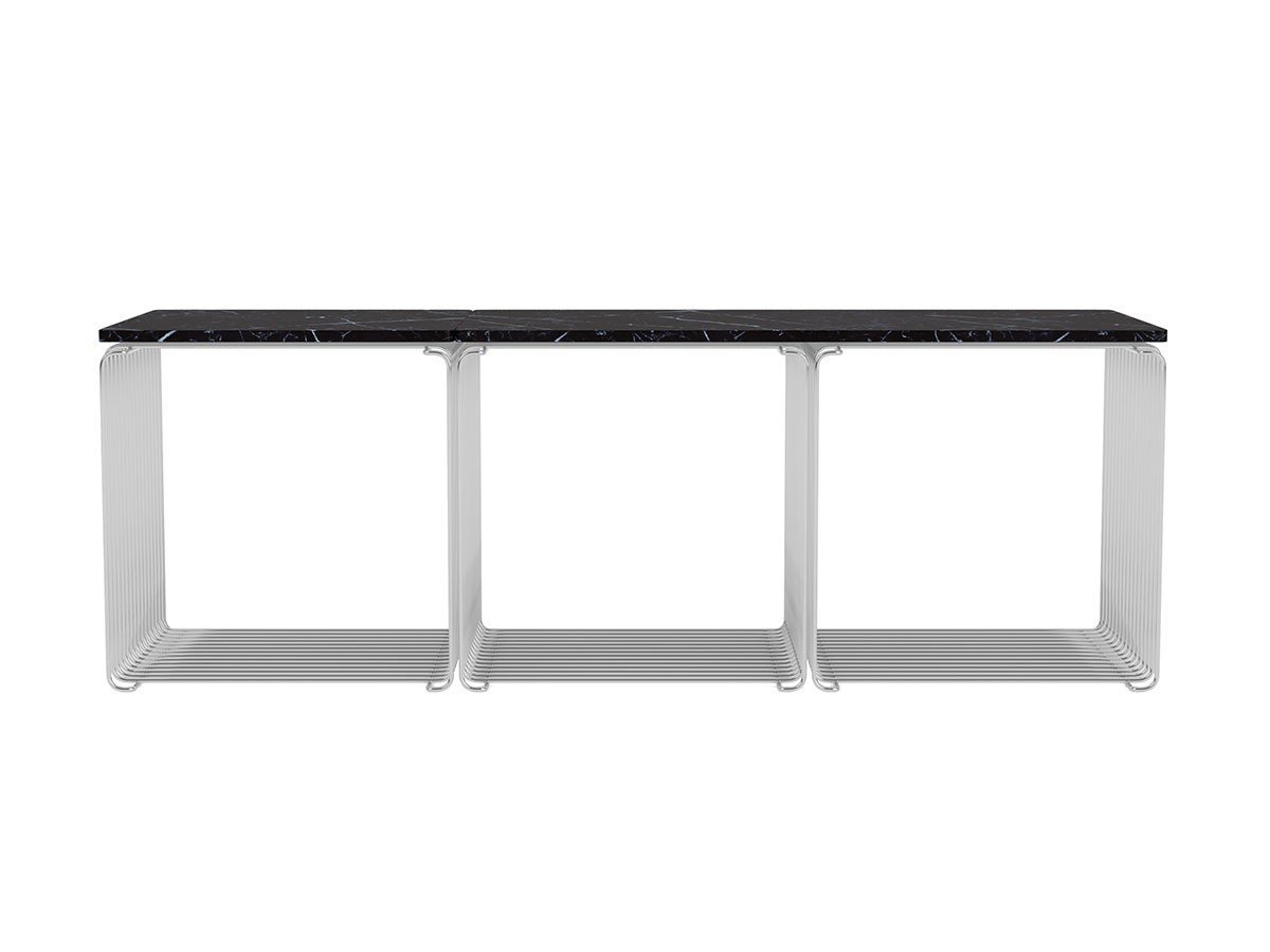 【モンタナ/Montana / GOODS】のPanton Wire Top Panel / パントン ワイヤー トップパネル ダブル(天板) インテリア・キッズ・メンズ・レディースファッション・服の通販 founy(ファニー) 　送料無料　Free Shipping　エレガント 上品　Elegant　ガラス　Glass, Glassware　シンプル　Simple, Minimal　ダブル　Double, Double-Breasted　テーブル　Table, Dining Table　ワイヤー　Wire, Wired Bra　ホーム・キャンプ・アウトドア・お取り寄せ　Home Living / Home & Lifestyle / Camping Gear / Outdoor Camping　家具・インテリア　Home Furniture & Interior. Stylish & Functional Living Spaces　収納家具・キャビネット　Storage Furniture　シェルフ・オープンラック・収納棚　Open Shelf Rack　組合せ例:本商品(ブラックマーブル) + トップパネル シングル(ブラックマーブル) + シェルフ|ID: prp329100002122588 ipo3291000000035341911