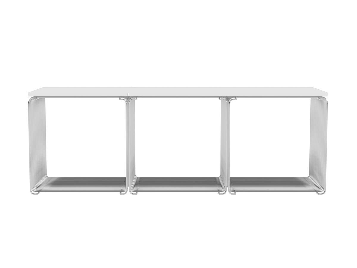 【モンタナ/Montana / GOODS】のPanton Wire Top Panel / パントン ワイヤー トップパネル シングル(天板) インテリア・キッズ・メンズ・レディースファッション・服の通販 founy(ファニー) 　エレガント 上品　Elegant　ガラス　Glass, Glassware　シンプル　Simple, Minimal　テーブル　Table, Dining Table　ワイヤー　Wire, Wired Bra　ホーム・キャンプ・アウトドア・お取り寄せ　Home Living / Home & Lifestyle / Camping Gear / Outdoor Camping　家具・インテリア　Home Furniture & Interior. Stylish & Functional Living Spaces　収納家具・キャビネット　Storage Furniture　シェルフ・オープンラック・収納棚　Open Shelf Rack　組合せ例:本商品(ニューホワイト) + トップパネル ダブル(ニューホワイト) + シェルフ シング|ID: prp329100002122589 ipo3291000000035341990