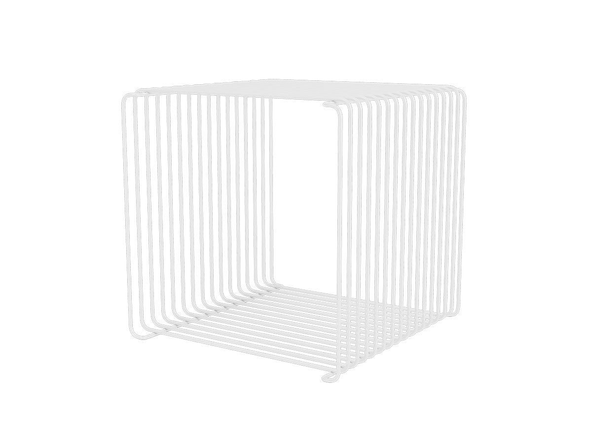 【モンタナ/Montana / GOODS】のPanton Wire Single / パントン ワイヤー シェルフ シングルサイズ インテリア・キッズ・メンズ・レディースファッション・服の通販 founy(ファニー) 　送料無料　Free Shipping　エレガント 上品　Elegant　シンプル　Simple, Minimal　スタンド　Stand Collar, Upright Stand　テーブル　Table, Dining Table　ワイヤー　Wire, Wired Bra　ホーム・キャンプ・アウトドア・お取り寄せ　Home Living / Home & Lifestyle / Camping Gear / Outdoor Camping　家具・インテリア　Home Furniture & Interior. Stylish & Functional Living Spaces　テーブル　Dining, Coffee & Side Tables　サイドテーブル・ナイトテーブル　Side & End Tables　ホーム・キャンプ・アウトドア・お取り寄せ　Home Living / Home & Lifestyle / Camping Gear / Outdoor Camping　家具・インテリア　Home Furniture & Interior. Stylish & Functional Living Spaces　収納家具・キャビネット　Storage Furniture　シェルフ・オープンラック・収納棚　Open Shelf Rack　スノー|ID: prp329100002122600 ipo3291000000035341639