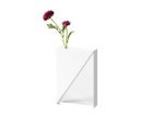 【ワーズウィズ/WAAZWIZ / GOODS】のDIAGONAL flower vase L / ダイアゴナル フラワーベース ラージ ホワイト|ID:prp329100002139306