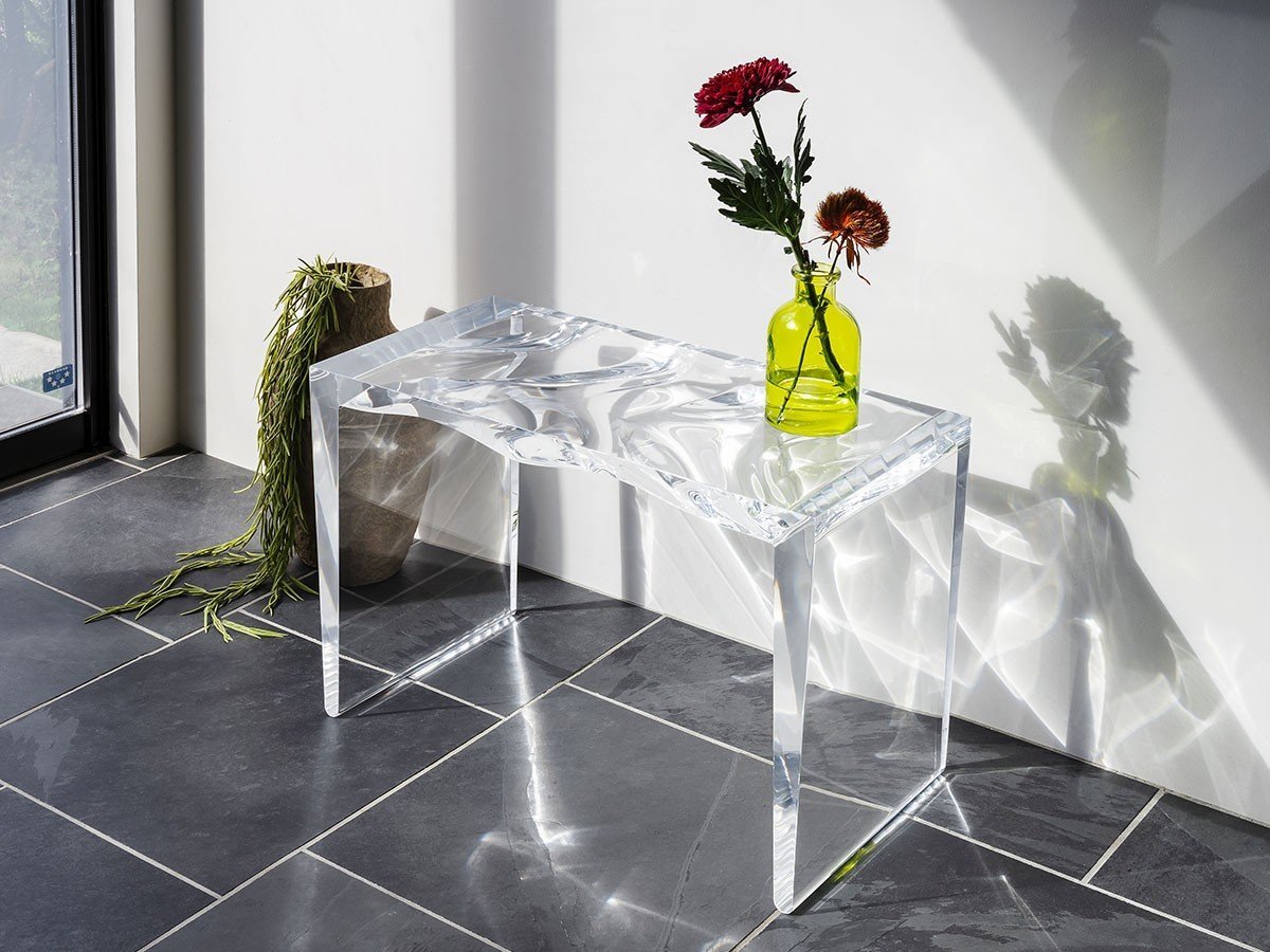 【ワーズウィズ/WAAZWIZ / GOODS】のMINAMO side table / ミナモ サイドテーブル インテリア・キッズ・メンズ・レディースファッション・服の通販 founy(ファニー) 　送料無料　Free Shipping　おすすめ　Recommend　アクリル　Acrylic　ガラス　Glass　テーブル　Table　ホーム・キャンプ・アウトドア・お取り寄せ　Home,Garden,Outdoor,Camping Gear　家具・インテリア　Furniture　テーブル　Table　サイドテーブル・小テーブル　Side Table/Small Table　-|ID: prp329100002139313 ipo3291000000013173582