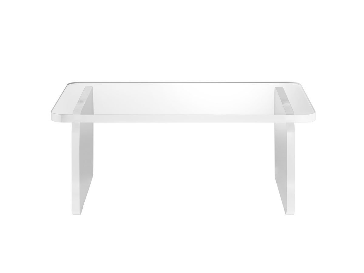 【ワーズウィズ/WAAZWIZ / GOODS】のR CORNER table A / アール コーナーテーブル A 人気、トレンドファッション・服の通販 founy(ファニー) 　送料無料　Free Shipping　おすすめ　Recommended / Our Picks　アクリル　Acrylic Material　ガラス　Glass, Glassware　シンプル　Simple, Minimal　テーブル　Table, Dining Table　モダン　Modern, Contemporary　ホーム・キャンプ・アウトドア・お取り寄せ　Home Living / Home & Lifestyle / Camping Gear / Outdoor Camping　家具・インテリア　Home Furniture & Interior. Stylish & Functional Living Spaces　テーブル　Dining, Coffee & Side Tables　ローテーブル・センターテーブル　Coffee & Center Tables　other-2|ID: prp329100002139315 ipo3291000000031508939