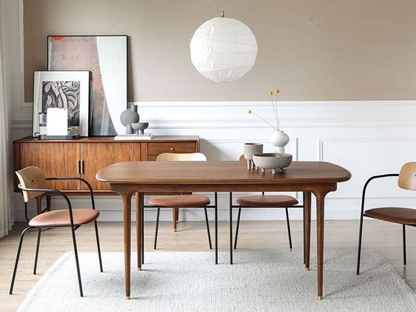 【サンダーデザイン/XANDER DESIGNS / GOODS】のJULIE DINING TABLE 1600 / ジュリー ダイニングテーブル 1600 人気、トレンドファッション・服の通販 founy(ファニー) 　ウッド　Wood　コレクション　Collection　テーブル　Table　フォルム　Form　ラバー　Rubber　ヴィンテージ　Vintage　ホーム・キャンプ・アウトドア・お取り寄せ　Home,Garden,Outdoor,Camping Gear　家具・インテリア　Home Furniture & Interior. Stylish & Functional Living Spaces　テーブル　Table　ダイニングテーブル　Dining Table　other-4|ID: prp329100002183503 ipo3291000000031508188
