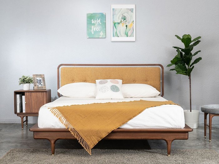 【サンダーデザイン/XANDER DESIGNS / GOODS】のJULIE ARCH DOUBLE BED FRAME / ジュリー アーチ ダブル ベッドフレーム インテリア・キッズ・メンズ・レディースファッション・服の通販 founy(ファニー) https://founy.com/ イエロー Yellow コレクション Collection ダブル Double ファブリック Fabric フレーム Flame モダン Modern ヴィンテージ Vintage ホーム・キャンプ・アウトドア・お取り寄せ Home,Garden,Outdoor,Camping Gear 家具・インテリア Furniture ベッド Bed ダブルベッド Double Bed |ID: prp329100002183513 ipo3291000000030244460