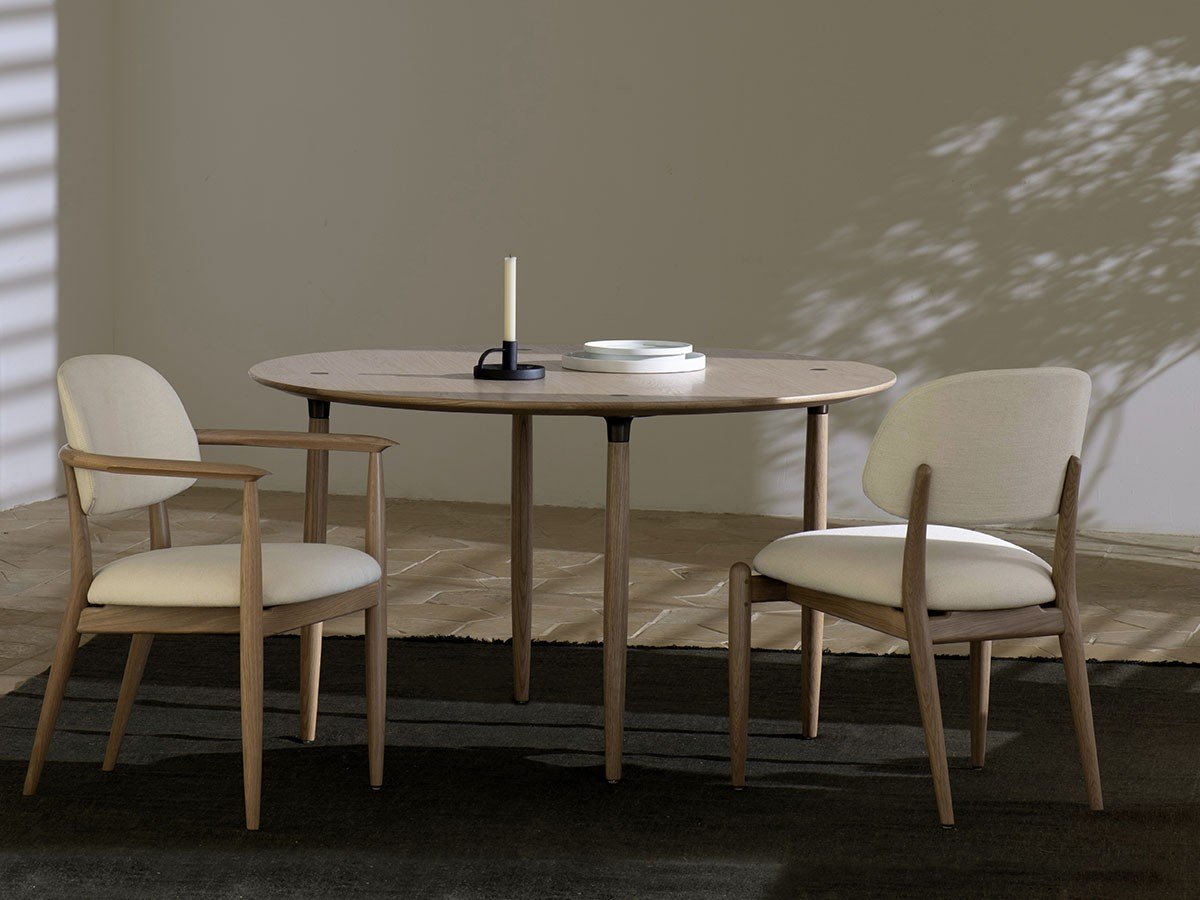 【ステラワークス/Stellar Works / GOODS】のSlow Dining Table / スロウ ダイニングテーブル 人気、トレンドファッション・服の通販 founy(ファニー) 　コレクション　Collection, Seasonal Line　スリム　Slim, Slim Fit　テーブル　Table, Dining Table　フォルム　Silhouette, Form　ラウンド　Round, Round Neck　ホーム・キャンプ・アウトドア・お取り寄せ　Home Living / Home & Lifestyle / Camping Gear / Outdoor Camping　家具・インテリア　Home Furniture & Interior. Stylish & Functional Living Spaces　テーブル　Dining, Coffee & Side Tables　ダイニングテーブル・食卓テーブル　Dining Tables　ホーム・キャンプ・アウトドア・お取り寄せ　Home Living / Home & Lifestyle / Camping Gear / Outdoor Camping　家具・インテリア　Home Furniture & Interior. Stylish & Functional Living Spaces　テーブル　Dining, Coffee & Side Tables　カフェテーブル・丸型テーブル　Cafe & Bistro Tables　other-5|ID: prp329100002184413 ipo3291000000031506985
