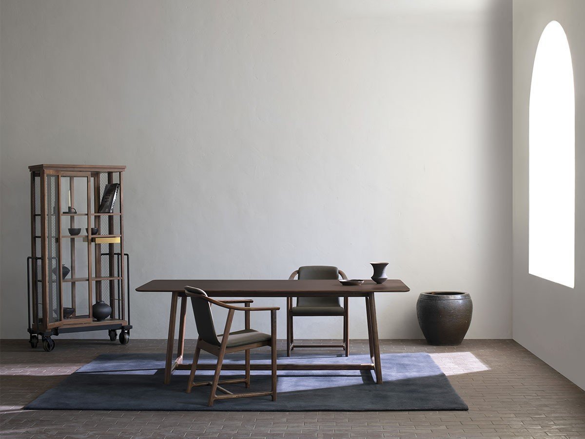 【ステラワークス/Stellar Works / GOODS】のMandarin Dining Table / マンダリン ダイニングテーブル 人気、トレンドファッション・服の通販 founy(ファニー) 　クラシカル　Classical, Vintage-Inspired　クラシック　Classic, Timeless Style　コレクション　Collection, Seasonal Line　テーブル　Table, Dining Table　バランス　Balance, Style Balance　フォルム　Silhouette, Form　ホーム・キャンプ・アウトドア・お取り寄せ　Home Living / Home & Lifestyle / Camping Gear / Outdoor Camping　家具・インテリア　Home Furniture & Interior. Stylish & Functional Living Spaces　テーブル　Dining, Coffee & Side Tables　ダイニングテーブル・食卓テーブル　Dining Tables　other-4|ID: prp329100002184425 ipo3291000000031507063