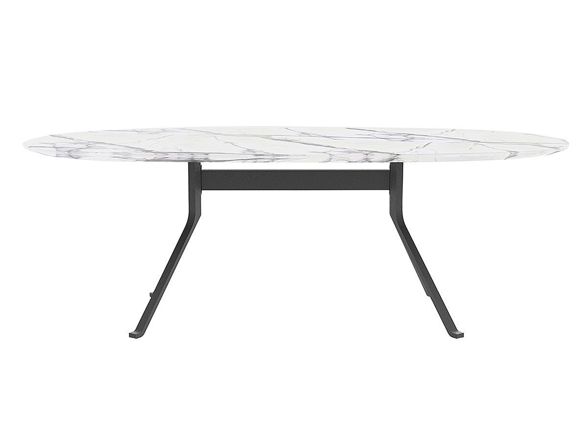 【ステラワークス/Stellar Works / GOODS】のBlink Oval Dining Table - Stone Top / ブリンク オーバルダイニングテーブル ストーントップ インテリア・キッズ・メンズ・レディースファッション・服の通販 founy(ファニー) 　ストーン　Stone　テーブル　Table　フォルム　Form　ホーム・キャンプ・アウトドア・お取り寄せ　Home,Garden,Outdoor,Camping Gear　家具・インテリア　Furniture　テーブル　Table　ダイニングテーブル　Dining Table　天板:ライラック|ID: prp329100002184437 ipo3291000000023901617