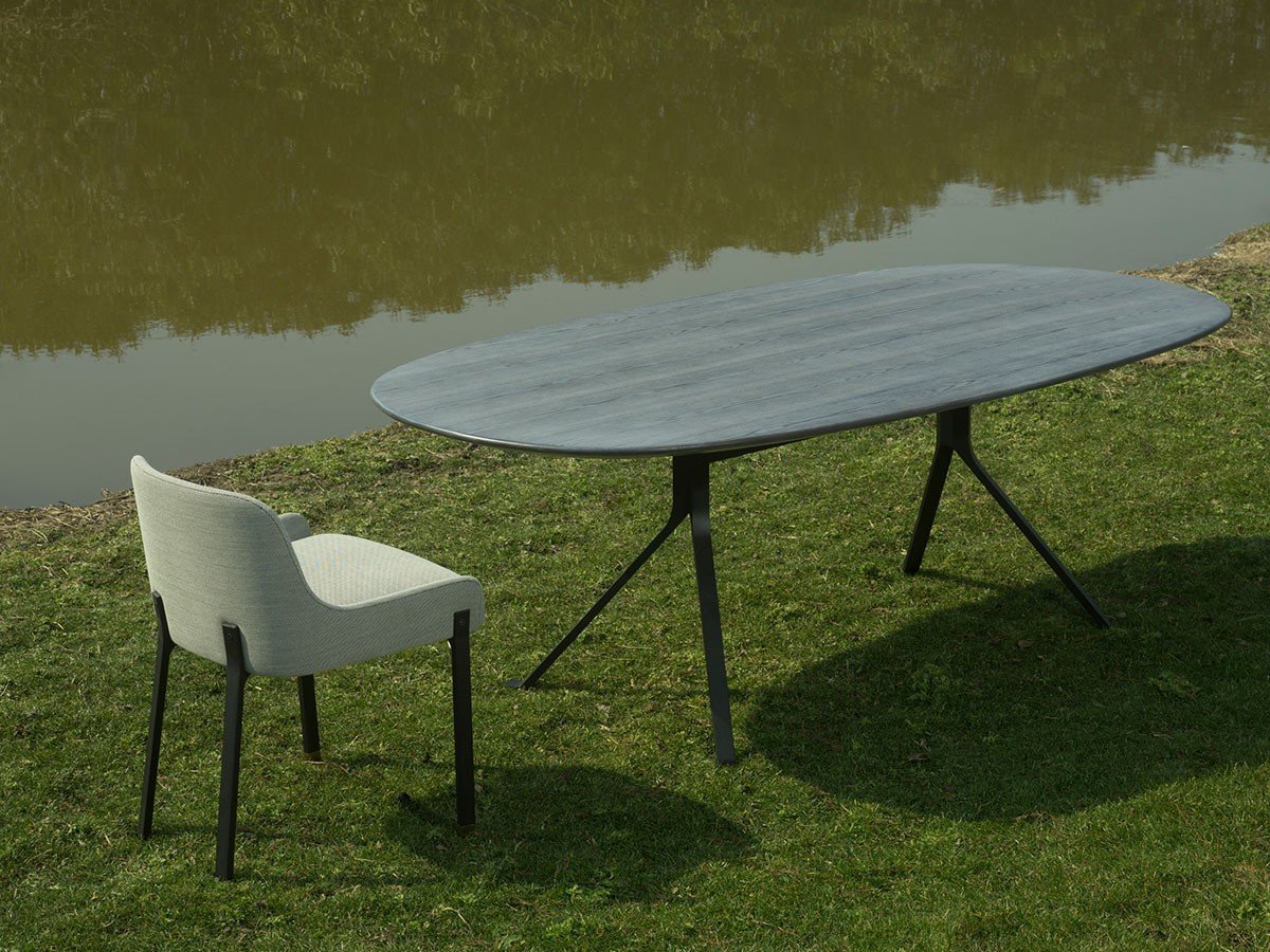 【ステラワークス/Stellar Works / GOODS】のBlink Oval Dining Table - Stone Top / ブリンク オーバルダイニングテーブル ストーントップ 人気、トレンドファッション・服の通販 founy(ファニー) 　ストーン　Stone, Gem-Like　テーブル　Table, Dining Table　フォルム　Silhouette, Form　ホーム・キャンプ・アウトドア・お取り寄せ　Home Living / Home & Lifestyle / Camping Gear / Outdoor Camping　家具・インテリア　Home Furniture & Interior. Stylish & Functional Living Spaces　テーブル　Dining, Coffee & Side Tables　ダイニングテーブル・食卓テーブル　Dining Tables　other-4|ID: prp329100002184437 ipo3291000000031485245