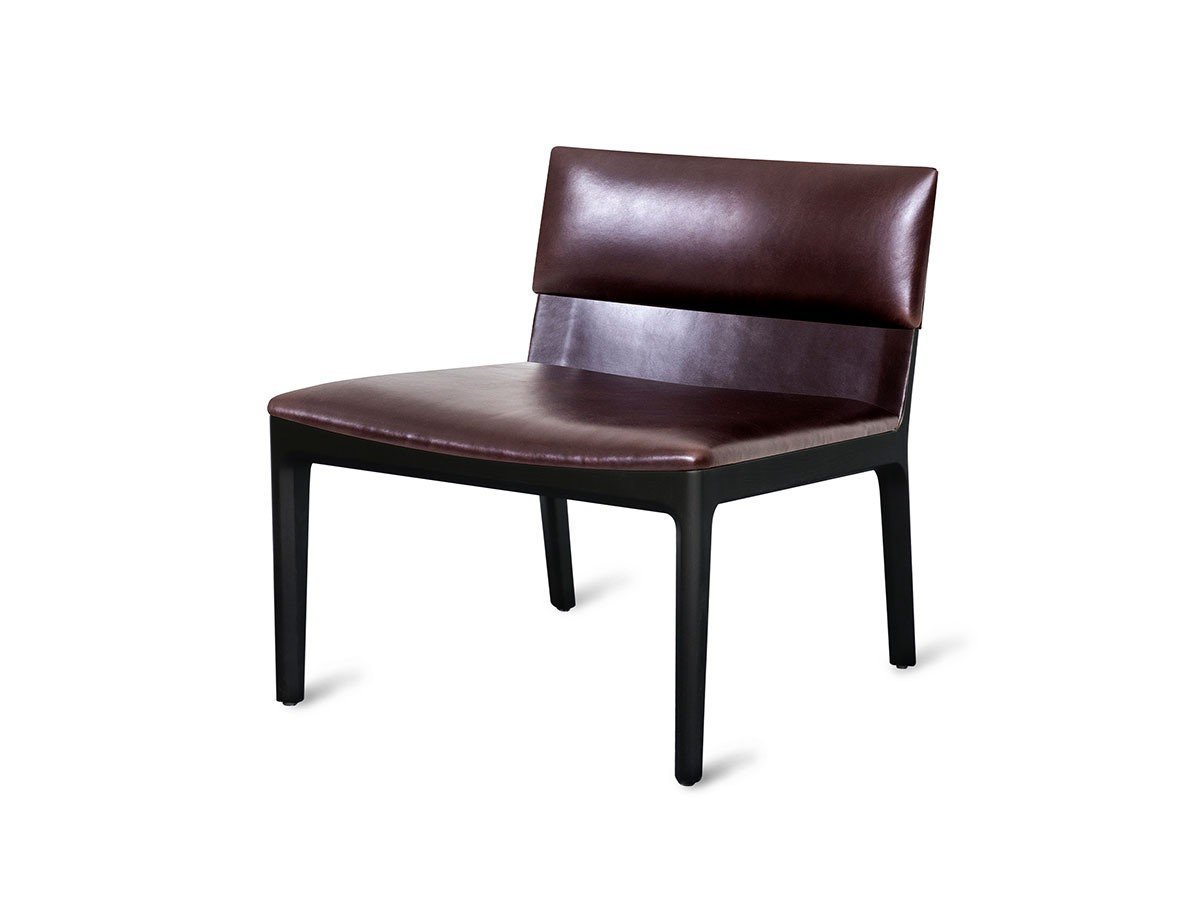 【ステラワークス/Stellar Works / GOODS】のTaylor Lounge Chair / テイラー ラウンジチェア インテリア・キッズ・メンズ・レディースファッション・服の通販 founy(ファニー) 　送料無料　Free Shipping　ウッド　Wood　クッション　Cushion　コレクション　Collection　スマート　Smart　テーブル　Table　フレーム　Flame　ホーム・キャンプ・アウトドア・お取り寄せ　Home,Garden,Outdoor,Camping Gear　家具・インテリア　Furniture　チェア・椅子　Chair　ラウンジチェア　Lounge Chair　張地:ニューキャッスル ダークブラウン New 25(レザー A)、フレーム:|ID: prp329100002184546 ipo3291000000013558693
