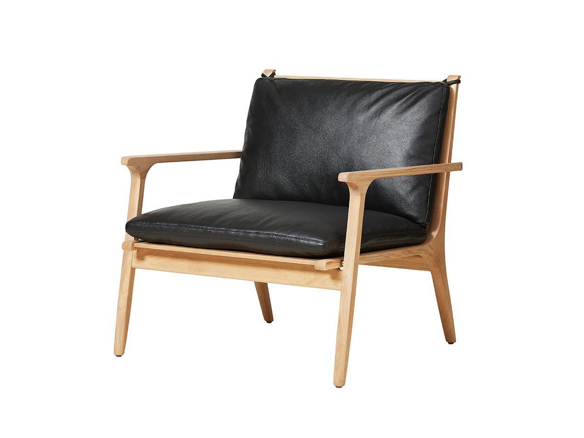 【ステラワークス/Stellar Works / GOODS】のRen Lounge Chair Large / レン ラウンジチェア ラージ インテリア・キッズ・メンズ・レディースファッション・服の通販 founy(ファニー) 　送料無料　Free Shipping　コレクション　Collection　フォルム　Form　ホーム・キャンプ・アウトドア・お取り寄せ　Home,Garden,Outdoor,Camping Gear　家具・インテリア　Furniture　チェア・椅子　Chair　ラウンジチェア　Lounge Chair　張地:フレーム:オーク(ナチュラル)|ID: prp329100002184550 ipo3291000000018862900