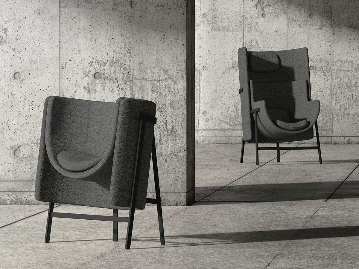 【ステラワークス/Stellar Works / GOODS】のKite Lounge Chair - Deep / カイト ラウンジチェア ディープ インテリア・キッズ・メンズ・レディースファッション・服の通販 founy(ファニー) 　コレクション　Collection, Seasonal Line　コンパクト　Compact, Small Size　ホーム・キャンプ・アウトドア・お取り寄せ　Home Living / Home & Lifestyle / Camping Gear / Outdoor Camping　家具・インテリア　Home Furniture & Interior. Stylish & Functional Living Spaces　チェア・椅子　Seating & Chairs　ラウンジチェア・リクライナー　Lounge Chairs / Recliners　参考イメージ|ID: prp329100002184609 ipo3291000000030243624