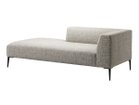 【フライミー ノワール/FLYMEe Noir / GOODS】のCHAISE LONGUE / シェーズロング 右アーム #109901 張地:ラムジー グレー(Dランク)、脚部:ブラック粉体塗装|ID: prp329100002194953 ipo3291000000030233959