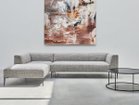 【フライミー ノワール/FLYMEe Noir / GOODS】のCHAISE LONGUE / シェーズロング 右アーム #109901 組合せ例:シェーズロング(右アーム)、2人掛け片肘ソファ(左アーム)|ID: prp329100002194953 ipo3291000000030233965