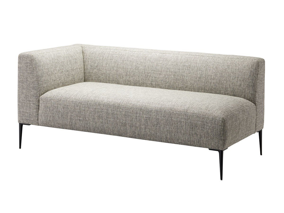 【フライミー ノワール/FLYMEe Noir / GOODS】の2P SOFA / 2人掛け片肘ソファ 右アーム #109902 インテリア・キッズ・メンズ・レディースファッション・服の通販 founy(ファニー) 　おすすめ　Recommended / Our Picks　ホーム・キャンプ・アウトドア・お取り寄せ　Home Living / Home & Lifestyle / Camping Gear / Outdoor Camping　家具・インテリア　Home Furniture & Interior. Stylish & Functional Living Spaces　ソファー　Couches & Sofas　張地:ラムジー グレー(Dランク)、脚部:ブラック粉体塗装|ID: prp329100002194955 ipo3291000000036853170