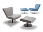 【フライミー ノワール/FLYMEe Noir / GOODS】のLOUNGE CHAIR / ラウンジチェア #109997 張地:(手前から)NC 125(Bランク)、フィル アクア(Cランク)|ID: prp329100002198313 ipo3291000000033746137