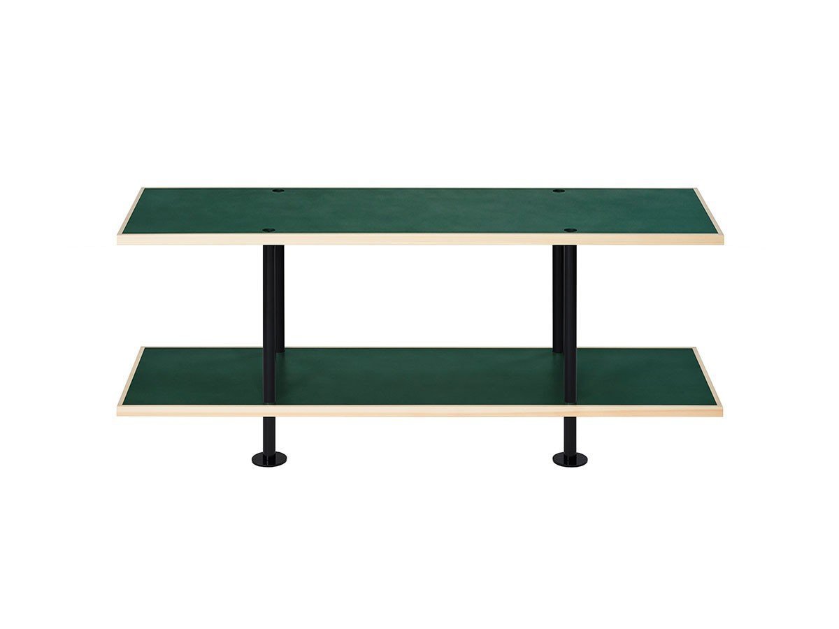 【キット/KIT / GOODS】のShelf / シェルフ SLF-01 2段 インテリア・キッズ・メンズ・レディースファッション・服の通販 founy(ファニー) 　送料無料　Free Shipping　ホーム・キャンプ・アウトドア・お取り寄せ　Home Living / Home & Lifestyle / Camping Gear / Outdoor Camping　家具・インテリア　Home Furniture & Interior. Stylish & Functional Living Spaces　収納家具・キャビネット　Storage Furniture　シェルフ・オープンラック・収納棚　Open Shelf Rack　ホーム・キャンプ・アウトドア・お取り寄せ　Home Living / Home & Lifestyle / Camping Gear / Outdoor Camping　家具・インテリア　Home Furniture & Interior. Stylish & Functional Living Spaces　テレビボード・テレビ台　TV Cabinets & Consoles　テレビ台・TVボード　Tv Board　天板グリーン、フレームブラック|ID: prp329100002217578 ipo3291000000036768863