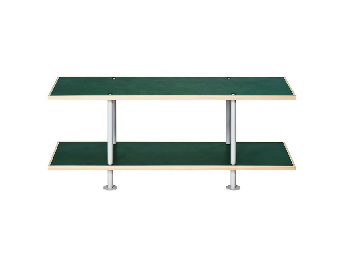 【キット/KIT / GOODS】のShelf / シェルフ SLF-01 2段 インテリア・キッズ・メンズ・レディースファッション・服の通販 founy(ファニー) 　送料無料　Free Shipping　ホーム・キャンプ・アウトドア・お取り寄せ　Home Living / Home & Lifestyle / Camping Gear / Outdoor Camping　家具・インテリア　Home Furniture & Interior. Stylish & Functional Living Spaces　収納家具・キャビネット　Storage Furniture　シェルフ・オープンラック・収納棚　Open Shelf Rack　ホーム・キャンプ・アウトドア・お取り寄せ　Home Living / Home & Lifestyle / Camping Gear / Outdoor Camping　家具・インテリア　Home Furniture & Interior. Stylish & Functional Living Spaces　テレビボード・テレビ台　TV Cabinets & Consoles　テレビ台・TVボード　Tv Board　天板グリーン、フレームライトグレー|ID: prp329100002217578 ipo3291000000036768865