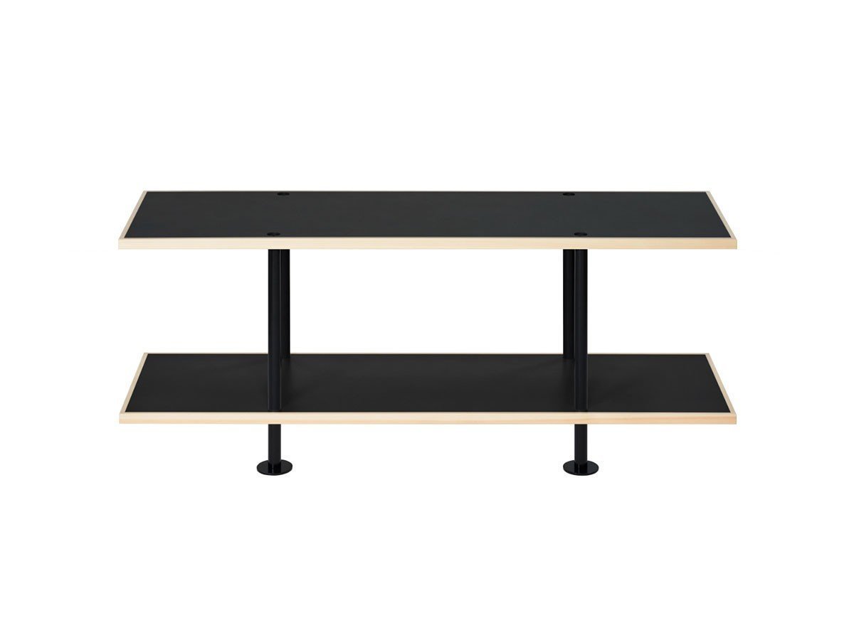 【キット/KIT / GOODS】のShelf / シェルフ SLF-01 2段 インテリア・キッズ・メンズ・レディースファッション・服の通販 founy(ファニー) 　送料無料　Free Shipping　ホーム・キャンプ・アウトドア・お取り寄せ　Home Living / Home & Lifestyle / Camping Gear / Outdoor Camping　家具・インテリア　Home Furniture & Interior. Stylish & Functional Living Spaces　収納家具・キャビネット　Storage Furniture　シェルフ・オープンラック・収納棚　Open Shelf Rack　ホーム・キャンプ・アウトドア・お取り寄せ　Home Living / Home & Lifestyle / Camping Gear / Outdoor Camping　家具・インテリア　Home Furniture & Interior. Stylish & Functional Living Spaces　テレビボード・テレビ台　TV Cabinets & Consoles　テレビ台・TVボード　Tv Board　天板ブラック、フレームブラック|ID: prp329100002217578 ipo3291000000036768867