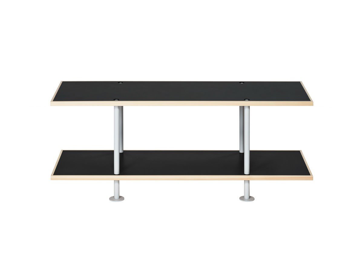 【キット/KIT / GOODS】のShelf / シェルフ SLF-01 2段 インテリア・キッズ・メンズ・レディースファッション・服の通販 founy(ファニー) 　送料無料　Free Shipping　ホーム・キャンプ・アウトドア・お取り寄せ　Home Living / Home & Lifestyle / Camping Gear / Outdoor Camping　家具・インテリア　Home Furniture & Interior. Stylish & Functional Living Spaces　収納家具・キャビネット　Storage Furniture　シェルフ・オープンラック・収納棚　Open Shelf Rack　ホーム・キャンプ・アウトドア・お取り寄せ　Home Living / Home & Lifestyle / Camping Gear / Outdoor Camping　家具・インテリア　Home Furniture & Interior. Stylish & Functional Living Spaces　テレビボード・テレビ台　TV Cabinets & Consoles　テレビ台・TVボード　Tv Board　天板ブラック、フレームライトグレー|ID: prp329100002217578 ipo3291000000036768869