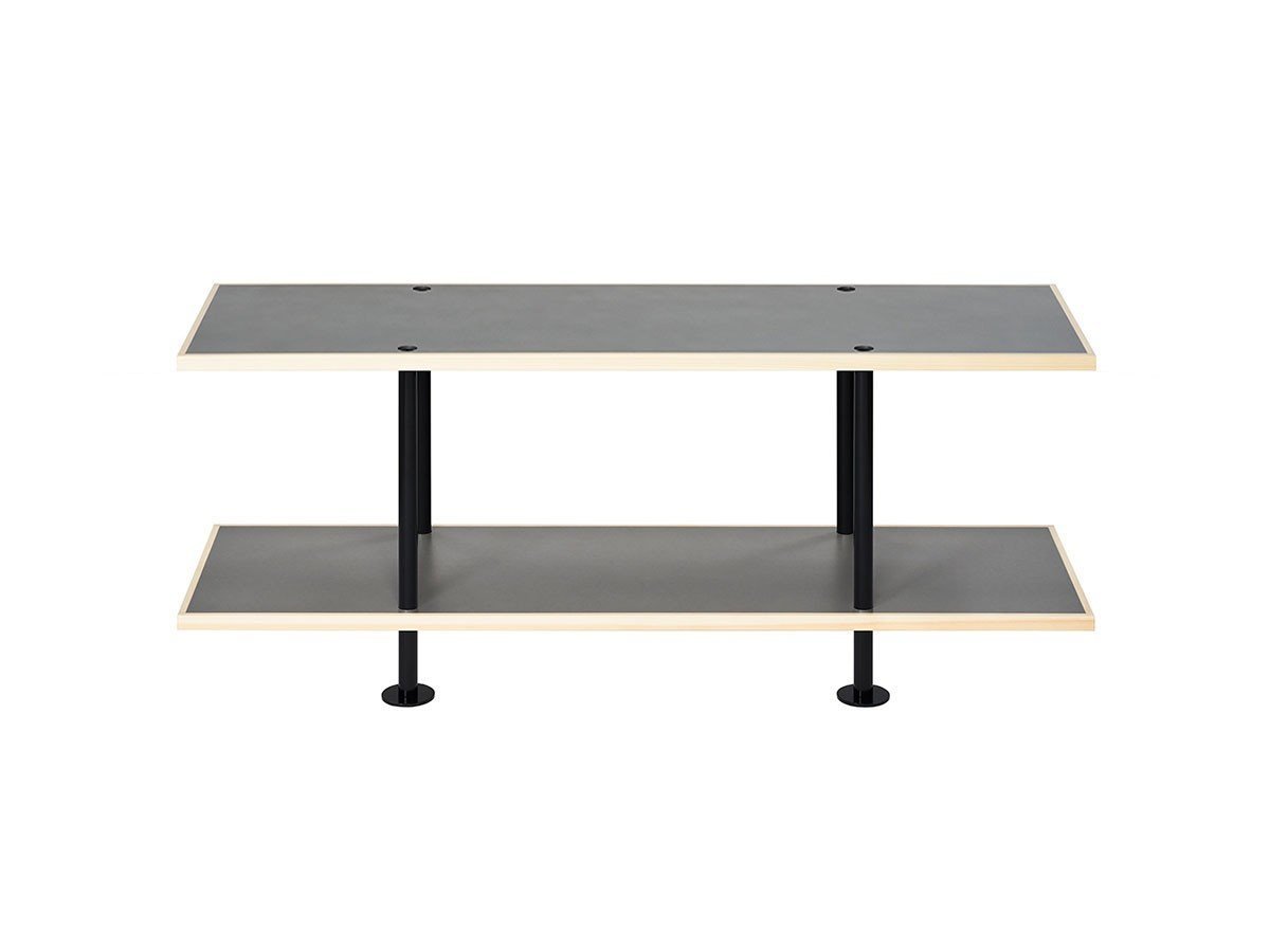 【キット/KIT / GOODS】のShelf / シェルフ SLF-01 2段 インテリア・キッズ・メンズ・レディースファッション・服の通販 founy(ファニー) 　送料無料　Free Shipping　ホーム・キャンプ・アウトドア・お取り寄せ　Home Living / Home & Lifestyle / Camping Gear / Outdoor Camping　家具・インテリア　Home Furniture & Interior. Stylish & Functional Living Spaces　収納家具・キャビネット　Storage Furniture　シェルフ・オープンラック・収納棚　Open Shelf Rack　ホーム・キャンプ・アウトドア・お取り寄せ　Home Living / Home & Lifestyle / Camping Gear / Outdoor Camping　家具・インテリア　Home Furniture & Interior. Stylish & Functional Living Spaces　テレビボード・テレビ台　TV Cabinets & Consoles　テレビ台・TVボード　Tv Board　天板グレー、フレームブラック|ID: prp329100002217578 ipo3291000000036768873