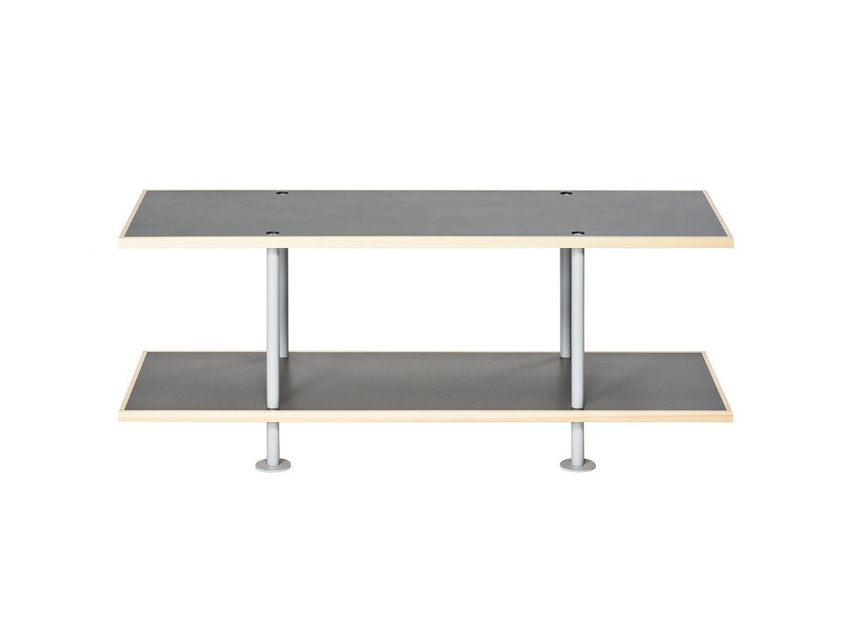 【キット/KIT / GOODS】のShelf / シェルフ SLF-01 2段 インテリア・キッズ・メンズ・レディースファッション・服の通販 founy(ファニー) 　送料無料　Free Shipping　ホーム・キャンプ・アウトドア・お取り寄せ　Home Living / Home & Lifestyle / Camping Gear / Outdoor Camping　家具・インテリア　Home Furniture & Interior. Stylish & Functional Living Spaces　収納家具・キャビネット　Storage Furniture　シェルフ・オープンラック・収納棚　Open Shelf Rack　ホーム・キャンプ・アウトドア・お取り寄せ　Home Living / Home & Lifestyle / Camping Gear / Outdoor Camping　家具・インテリア　Home Furniture & Interior. Stylish & Functional Living Spaces　テレビボード・テレビ台　TV Cabinets & Consoles　テレビ台・TVボード　Tv Board　天板グレー、フレームライトグレー|ID: prp329100002217578 ipo3291000000036768875